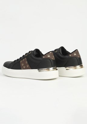 BENETTON Siyah-Beyaz Kadın Sneaker Ayakkabı