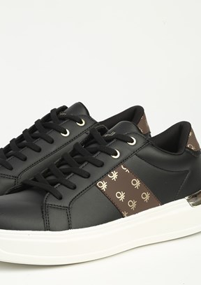 BENETTON Siyah-Beyaz Kadın Sneaker Ayakkabı