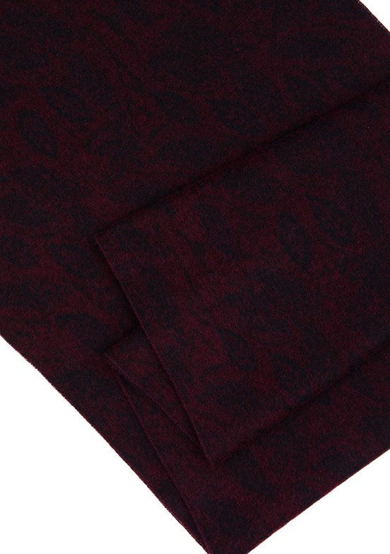 PİERRE CARDİN Bordo Erkek Atkı