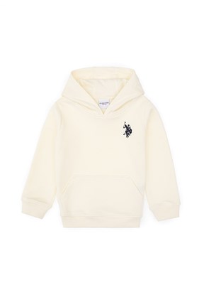 US POLO ASSN Erkek Çocuk Beyaz Basic Sweatshirt