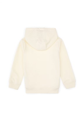 US POLO ASSN Erkek Çocuk Beyaz Basic Sweatshirt
