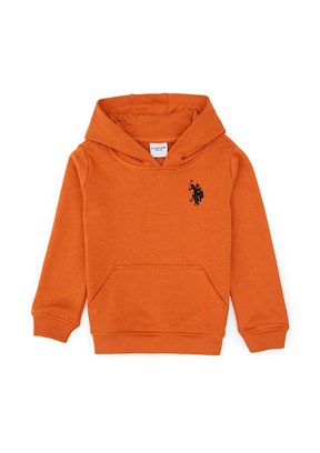 US POLO ASSN Kahverengi Erkek Çocuk Basic Sweatshirt