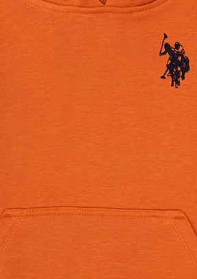 US POLO ASSN Kahverengi Erkek Çocuk Basic Sweatshirt