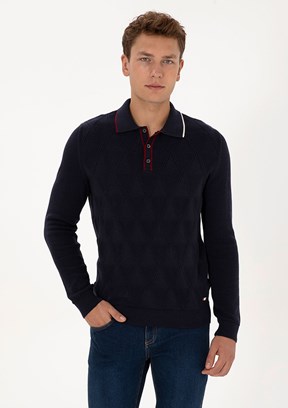 US POLO ASSN Lacivert Erkek Regular Kazak