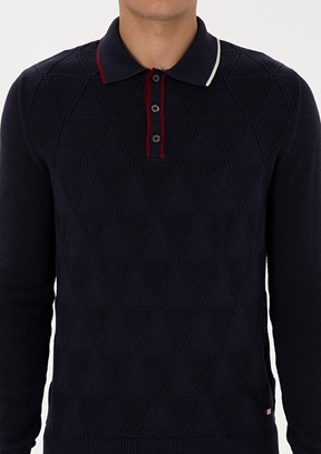 US POLO ASSN Lacivert Erkek Regular Kazak