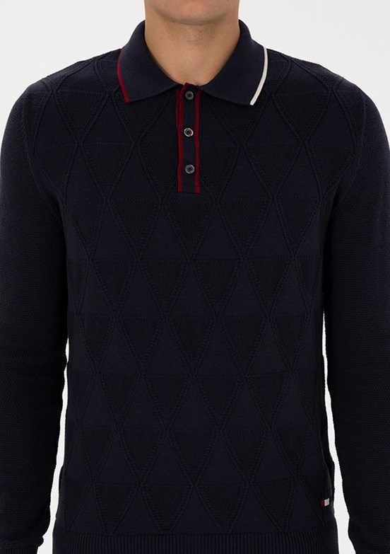 US POLO ASSN Lacivert Erkek Regular Kazak