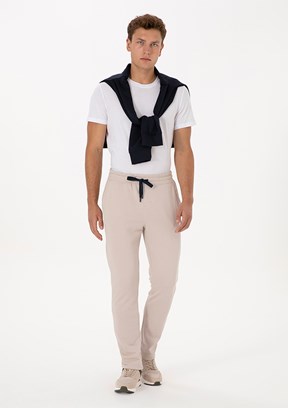 US POLO ASSN Bej Erkek Slim Pantolon