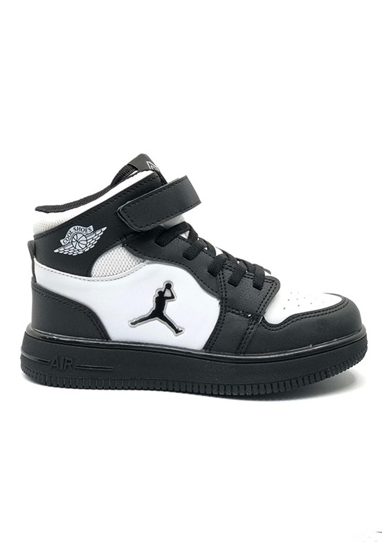 COOL Siyah Beyaz Unisex Çocuk Sneaker Ayakkabı