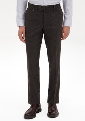 PİERRE CARDİN Kahverengi Erkek Slim Pantolon