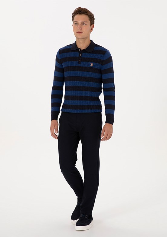 US POLO ASSN Lacivert Erkek Chino Pantolon