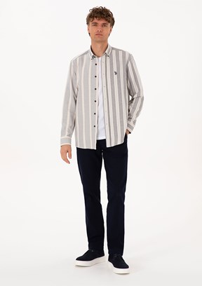 US POLO ASSN Lacivert Erkek Chino Pantolon