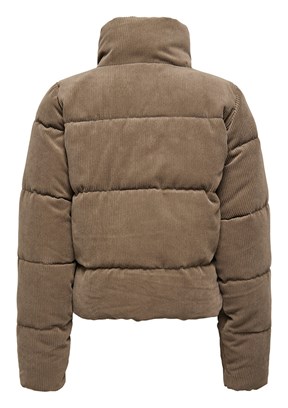 ONLY Kahverengi Kadın Şişme Mont