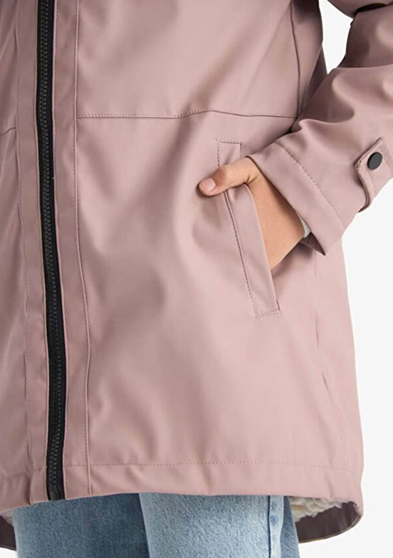 DEFACTO Pembe Kız Çocuk Yağmurluk