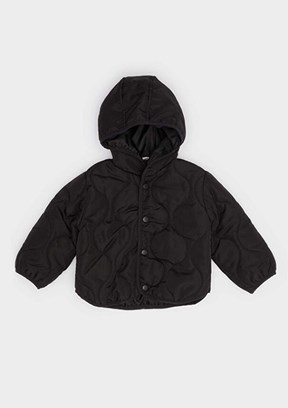 DEFACTO Siyah Erkek Bebek Basic Mont