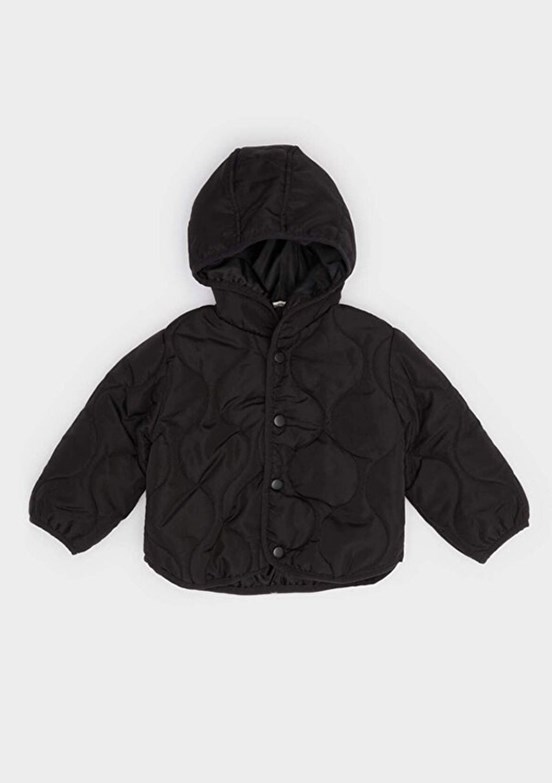 DEFACTO Siyah Erkek Bebek Basic Mont