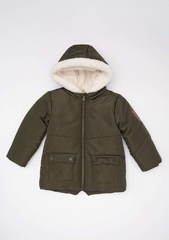 DEFACTO Yeşil Erkek Bebek Basic Mont