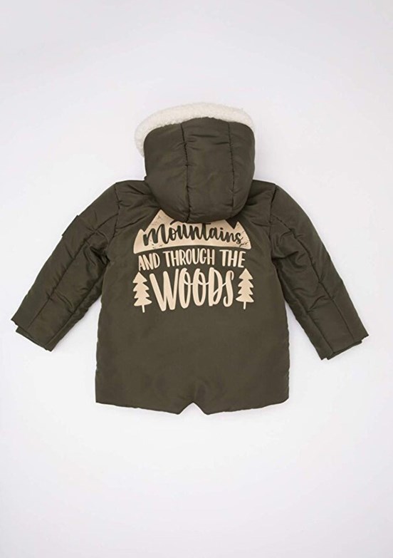 DEFACTO Yeşil Erkek Bebek Basic Mont