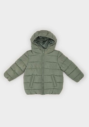 DEFACTO Yeşil Erkek Bebek Basic Mont