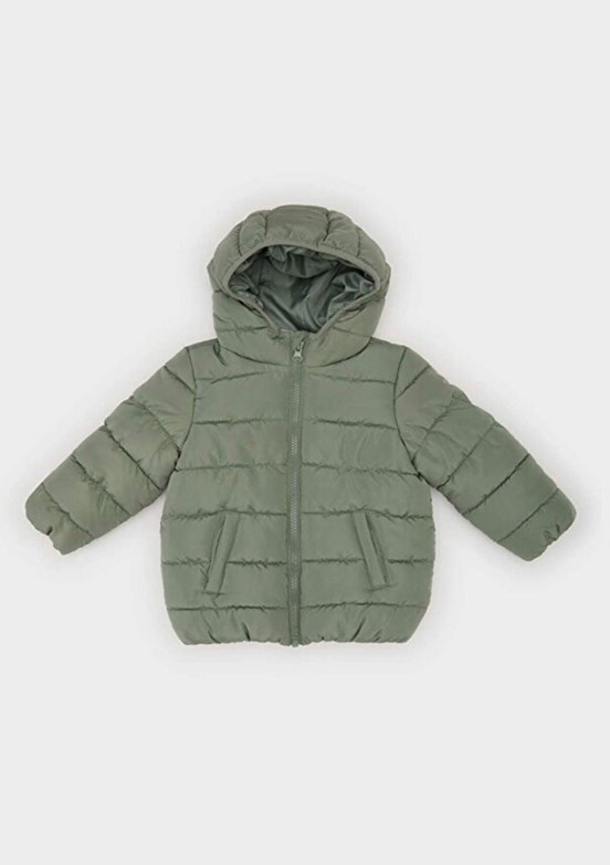 DEFACTO Yeşil Erkek Bebek Basic Mont