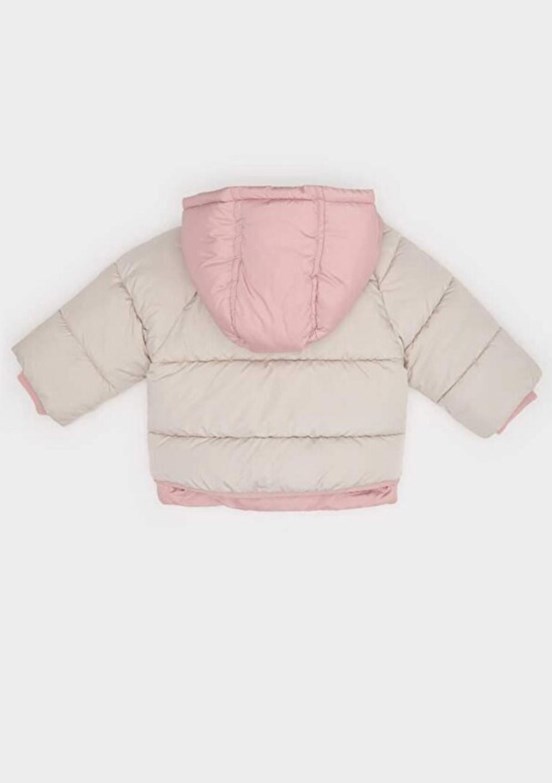 DEFACTO Gri Kız Bebek Basic Mont