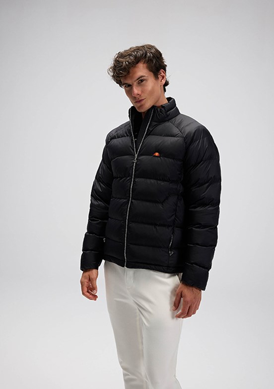 ELLESSE Siyah Erkek Kapüşonlu Mont