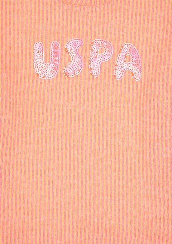 US POLO ASSN Pembe Kız Çocuk Comfort Sweatshirt