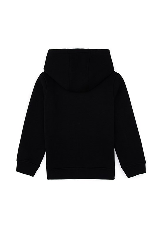 US POLO ASSN Erkek Çocuk Siyah Basic Sweatshirt