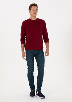 US POLO ASSN Yeşil Erkek Slim Jean Pantolon