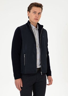 US POLO ASSN Lacivert Erkek Triko Hırka