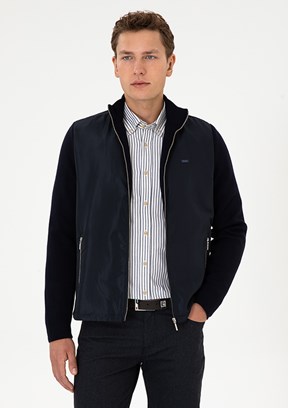 US POLO ASSN Lacivert Erkek Triko Hırka