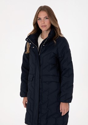 US POLO ASSN Lacivert Kadın Regular Kaban