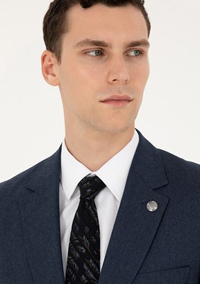 PİERRE CARDİN Lacivert Erkek Slim Takım Elbise