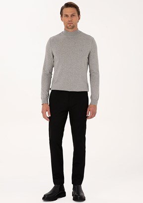PİERRE CARDİN Siyah Erkek Slim Pantolon