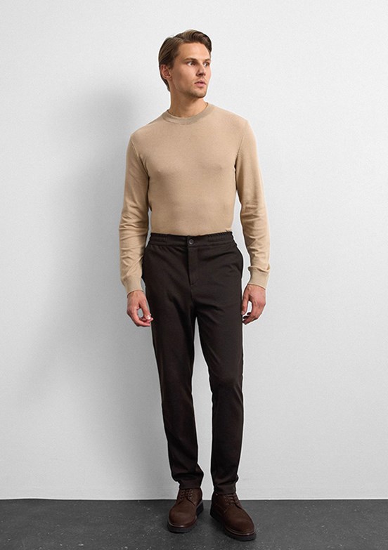 BACKANDBOND - B35W34021 Erkek Kahverengi Jogger Pantolon