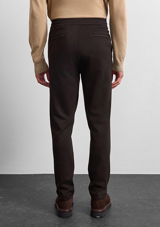 BACKANDBOND - B35W34021 Erkek Kahverengi Jogger Pantolon