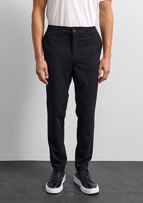 BACKANDBOND - B35W34021 Erkek Siyah Jogger Pantolon