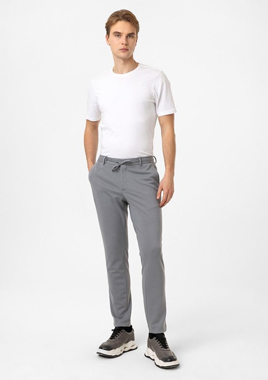 BACKANDBOND - B34T31002 Erkek Gri Jogger Pantolon