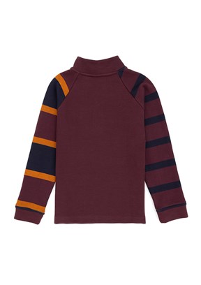 US POLO ASSN Erkek Çocuk Bordo Regular Sweatshirt