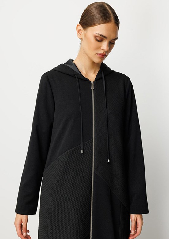 MİCCA Siyah Kadın Kap