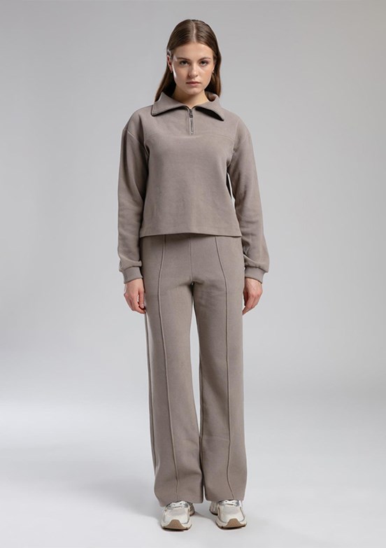 LEE COOPER Bej Kadın Eşofman Altı