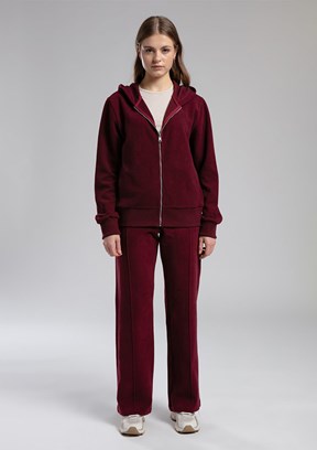 LEE COOPER Bordo Kadın Eşofman Altı