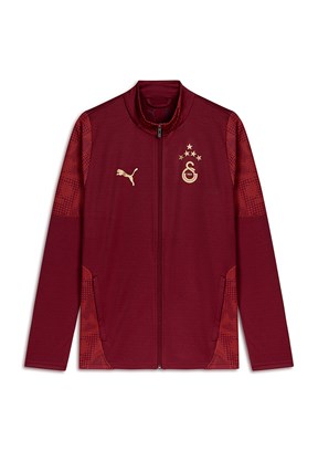 PUMA Gsk Training - 78289003 Erkek Kırmızı Baskılı Ceket