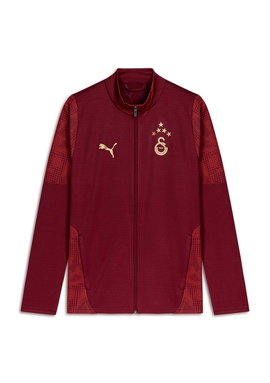 PUMA Gsk Training - 78289003 Erkek Kırmızı Baskılı Ceket