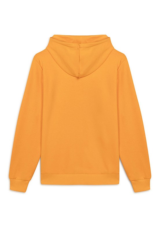PUMA Gsk Ftblculture - 78291806 Erkek Turuncu Kapüşonlu Sweatshirt