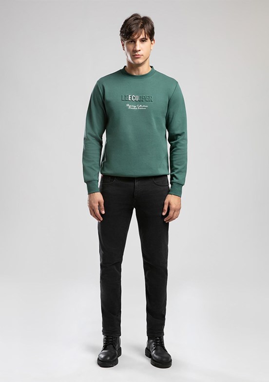 LEE COOPER Siyah Erkek Dar Kesim Jean Pantolon