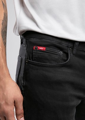 LEE COOPER Siyah Erkek Dar Kesim Jean Pantolon