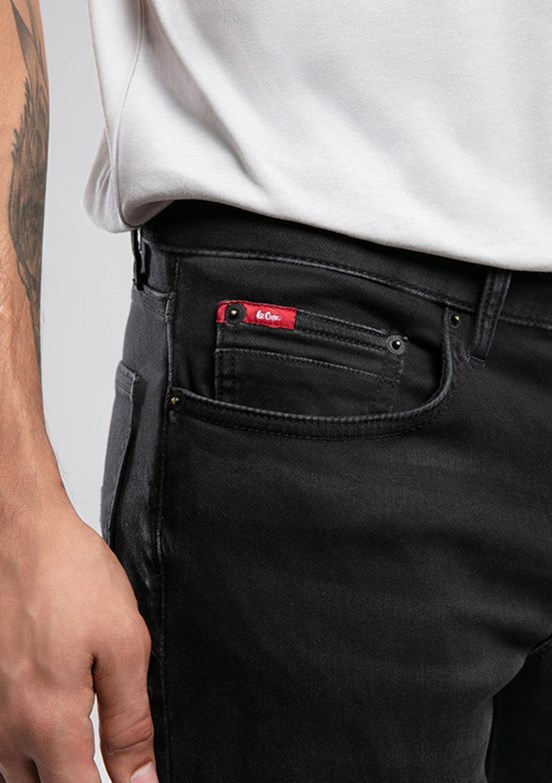 LEE COOPER Siyah Erkek Dar Kesim Jean Pantolon