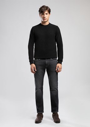 LEE COOPER Siyah Erkek Dar Kesim Jean Pantolon