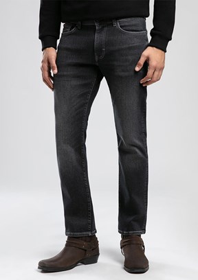 LEE COOPER Siyah Erkek Dar Kesim Jean Pantolon