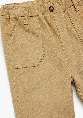 KOTON - 6WMB40006TW Erkek Bebek Bej Basic Pantolon